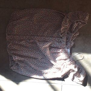 Sienna Sky Floral Top in White and Orange